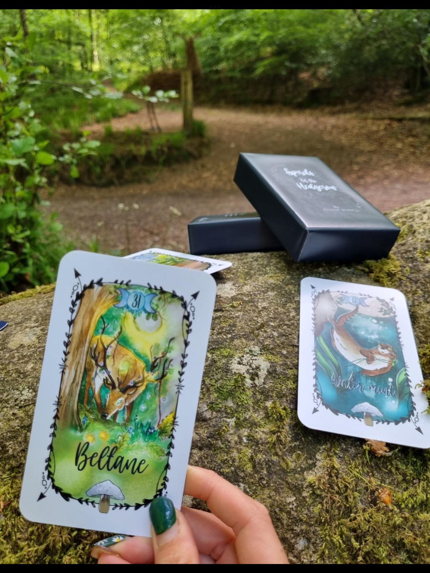 Spirits of the Hedgerow Oracle deck *preorder for reprint!!!!*